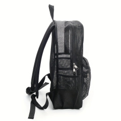 Mesh Backpack Portable Business Travel Storage Bag