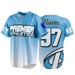 Sublimated Replica Team player Hip hop Mesh Baseball Jersey