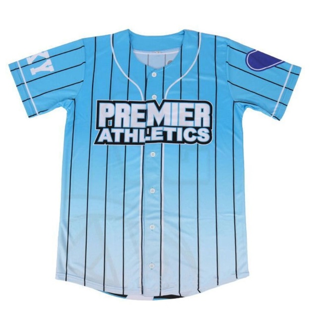 Sublimated Replica Team player Hip hop Mesh Baseball Jersey
