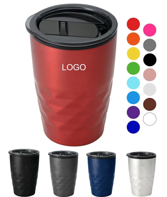 12 oz Stainless Steel Double-Wall Insulated Travel Tumbler