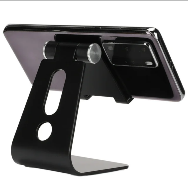Foldable Aluminum Phone Stand Adjustable Desktop Tablet Hold