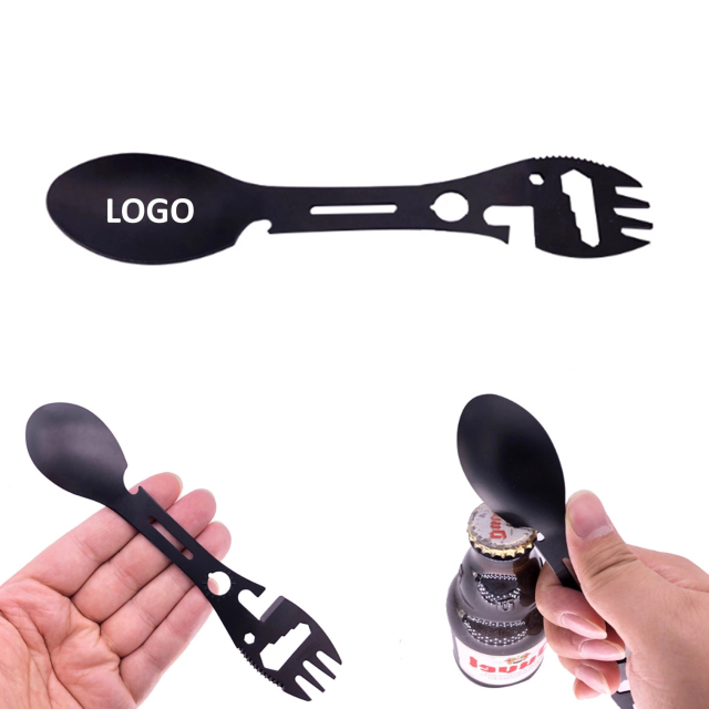 10 In 1 Multifunctional Spork Bottle Opener Camping Tool