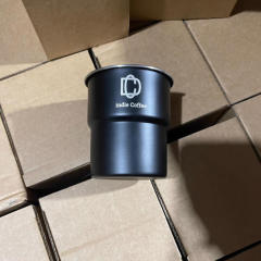 10oz Mini Stainless Steel Tumbler w/Straw Lid Cup Sleeve