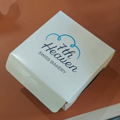 Tuck Top Foldable Kraft Bakery Cake Dessert Packaging Box