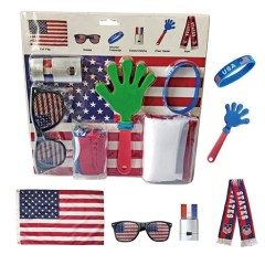 Team Fan Gear Set 6 PCS Cheering Kit Sports Event Prop Combo