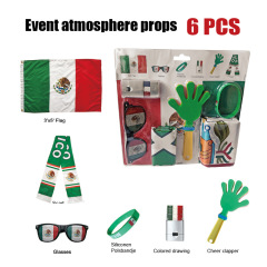 Team Fan Gear Set 6 PCS Cheering Kit Sports Event Prop Combo