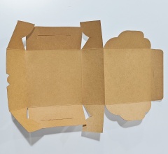 Tuck Top Foldable Kraft Bakery Cake Dessert Packaging Box