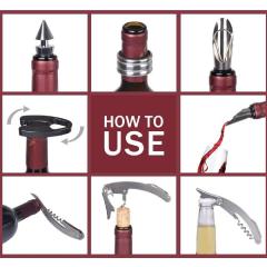 Wine Opener Accessories Gift Set