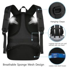 18in Business Multifunctional Travel Laptop Backpack