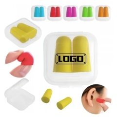Soft Foam Disposable Sound Blocking Ear Plugs