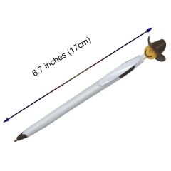 Novelty Cowboy Hat Retractable Ballpoint Pen