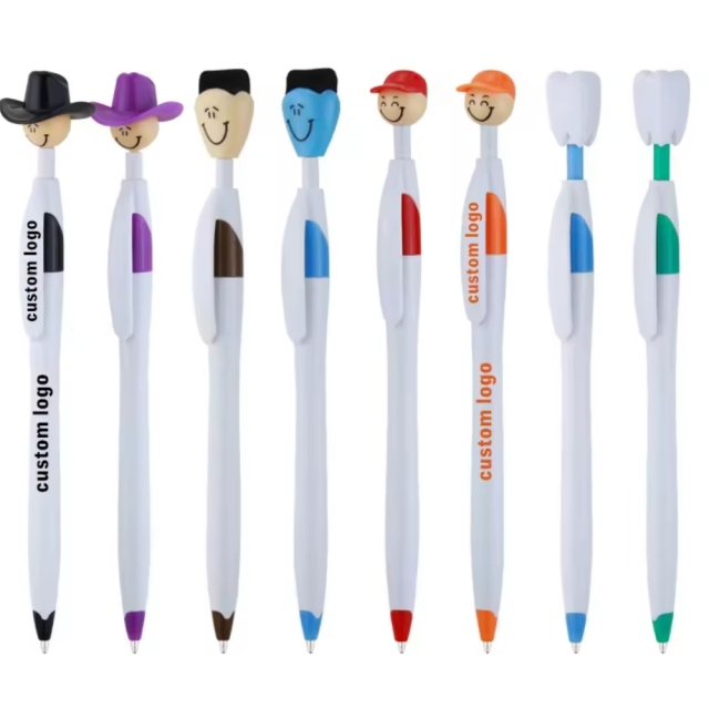Novelty Cowboy Hat Retractable Ballpoint Pen