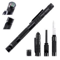 Tactical Survival Pen Multi-Function Emergency Tool