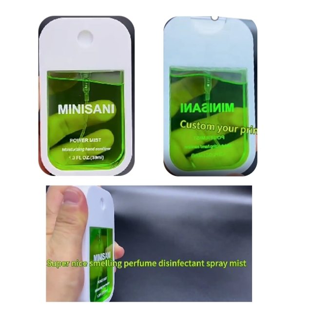 1/1.3/1.5/1.7oz Alcohol Hand Sanitizer Spray Mist Travel