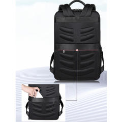 Cowhide Vintage Luxury Leather Business Laptop Backpack