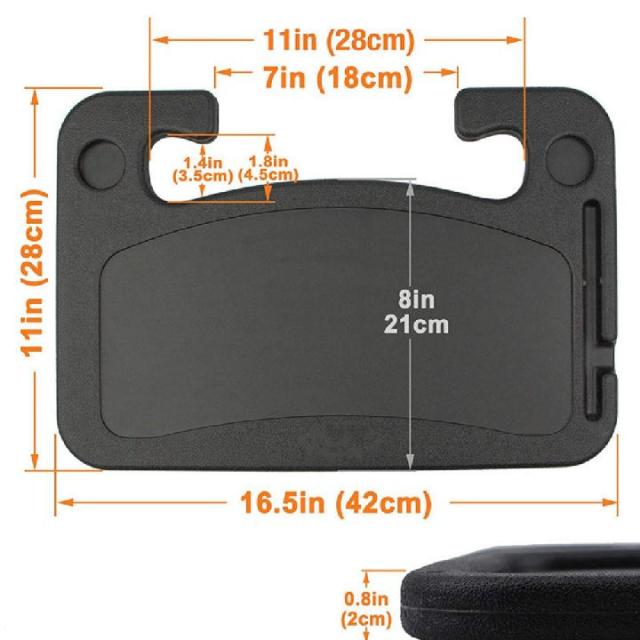 Multifunctional Car Steering Wheel Tray Table