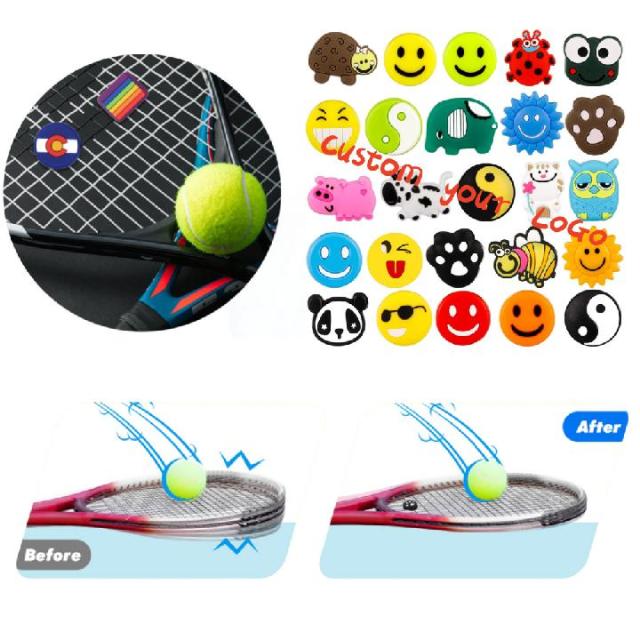 Silicone Tennis Racquet Vibration Dampener Shock Absorber