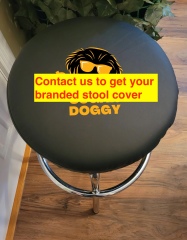 Customize Waterproof Faux Leather Round Stool Cover