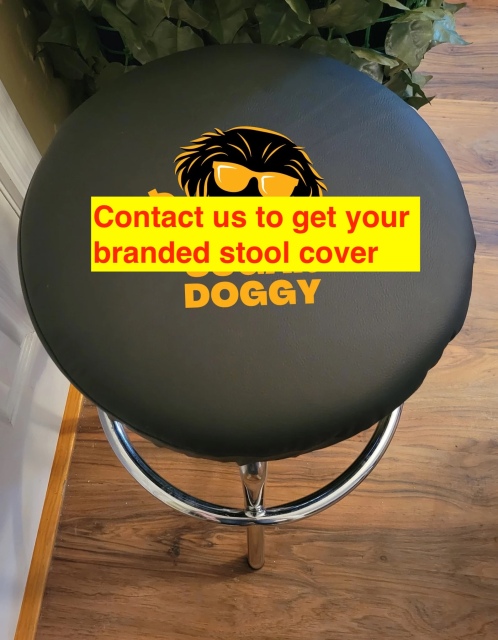 Customize Waterproof Faux Leather Round Stool Cover