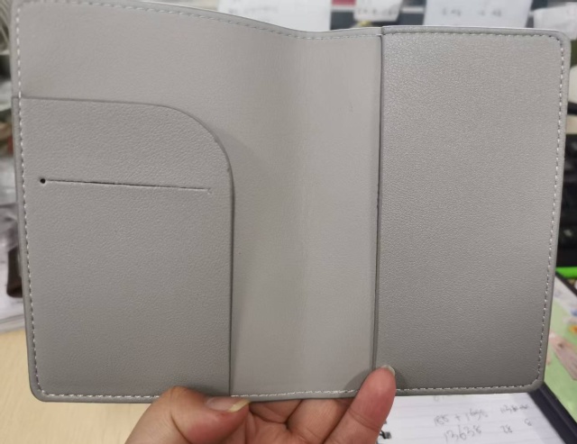 Leather Passport Cover ID Holder Travel Case Gift Wallet