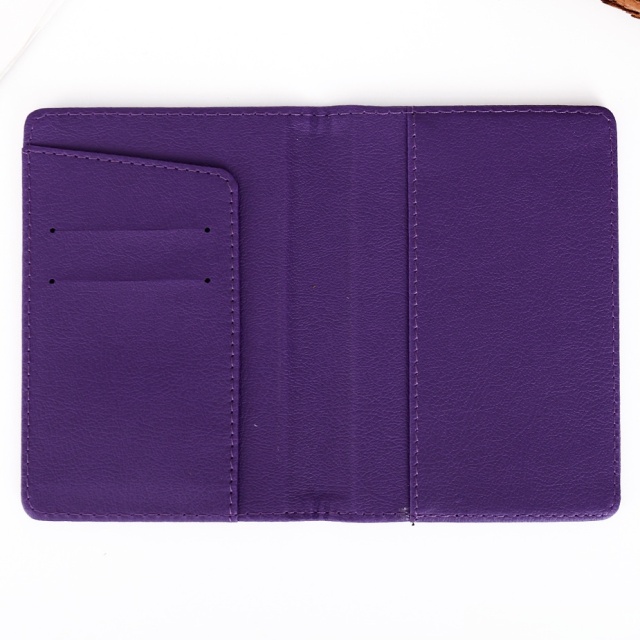 Leather Passport Cover ID Holder Travel Case Gift Wallet