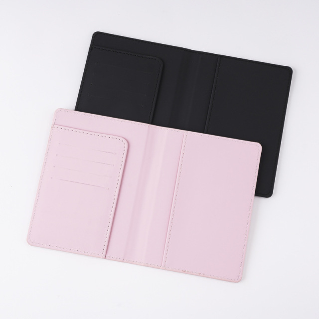 Leather Passport Cover ID Holder Travel Case Gift Wallet
