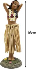 Hawaii Hula Girl Bobbleheads Auto Dashboard Decor Doll