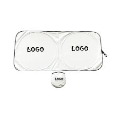 Front Window Foldable Sunshade for UV Rays & Sun Heat