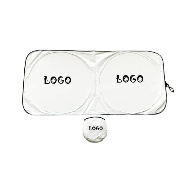 Front Window Foldable Sunshade for UV Rays & Sun Heat