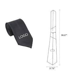 Custom Full Color Print Polyester Silk Necktie