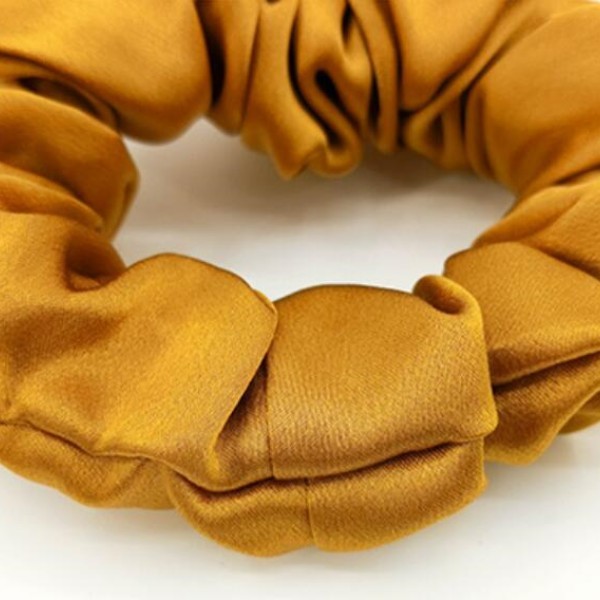 100% Mulberry Silk Scrunchies for Hair