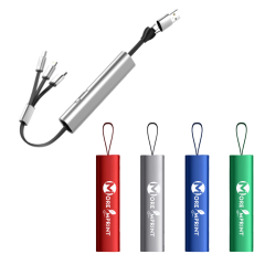 Aluminum Travel Multi Charging Cable