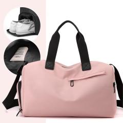 Wet/Dry Separation Sport Duffel Bag Gym Tote Gear Storage