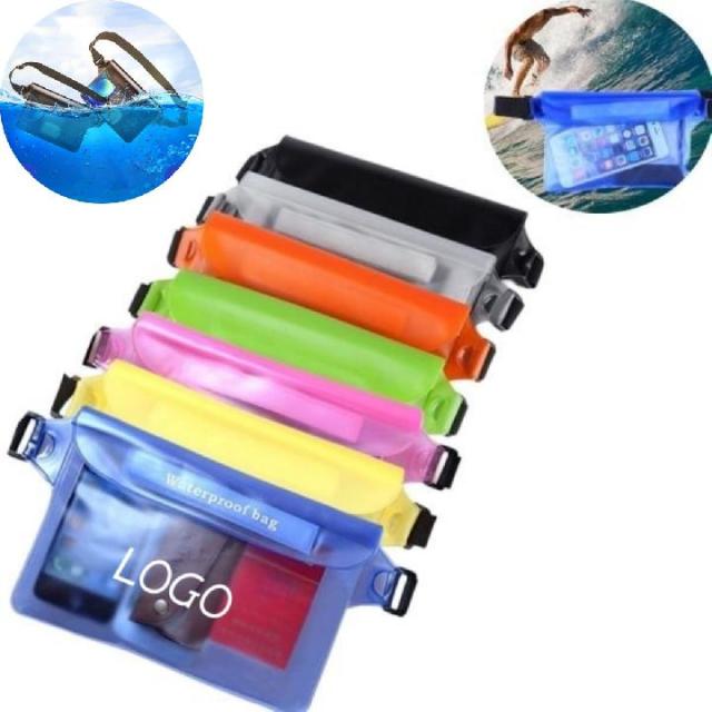 Swimming Waterproof Fanny Pack Waist Pouch Adjustable Strap