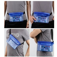 Swimming Waterproof Fanny Pack Waist Pouch Adjustable Strap