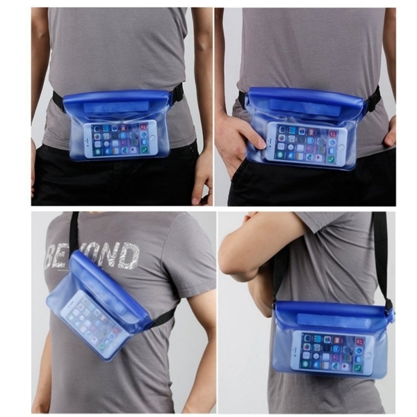 Swimming Waterproof Fanny Pack Waist Pouch Adjustable Strap