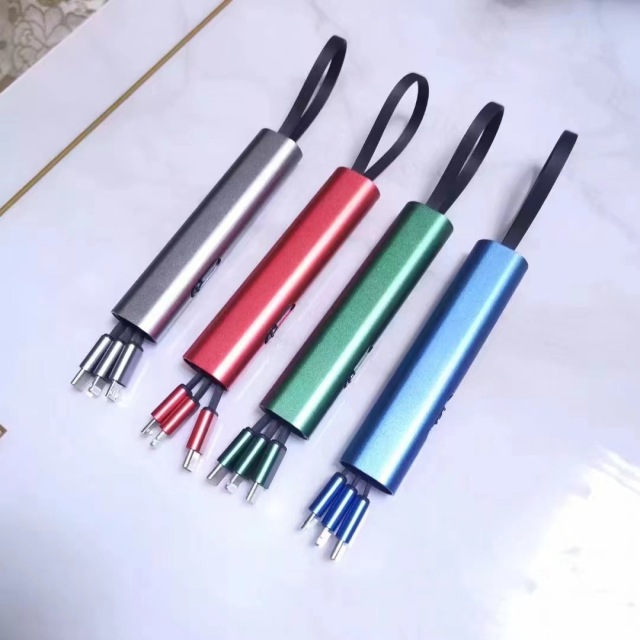 Aluminum Travel Multi Charging Cable