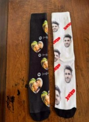 Apparel Trendy Crew Socks Patterned Casual Knit Hosiery Wear