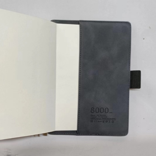Integrated Cable USB Wireless Charging Notepad Notebook