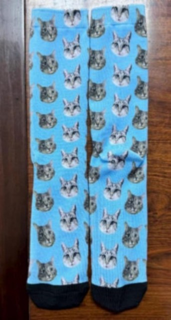 Apparel Trendy Crew Socks Patterned Casual Knit Hosiery Wear