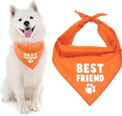 Pet Drool Bib Dog Kerchief Tie Bandana Neck Wrap Scarf