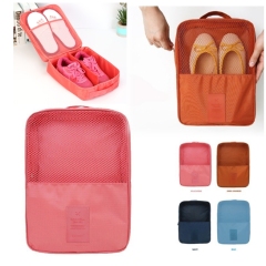 Double Layer Travel Shoe Bag Organizer Storage Case