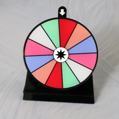 DIY Custom Acrylic Raffle Lucky Draw Wheel Dry Erase