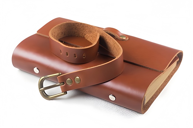 A5 Refillable Leather Journal Buckle Strap Diary Notebook
