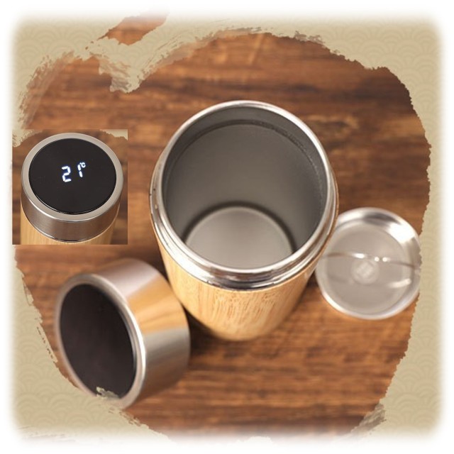 3 Piece Bamboo Business Gift Set Notebook Tumbler Pen Kit