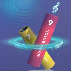 Music Baton Bluetooth Speaker with Power Bank Speaker for Running & Cycling