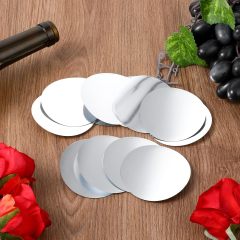 Thin Silver Aluminum Foil Wine Whisky Pourer Spout Disks