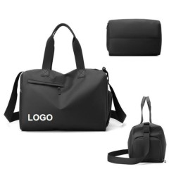Wet/Dry Separation Sport Duffel Bag Gym Tote Gear Storage