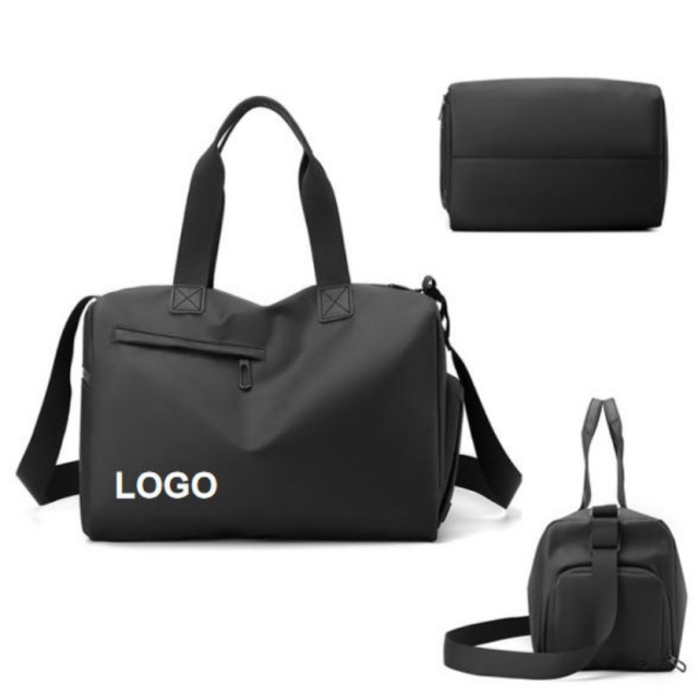 Wet/Dry Separation Sport Duffel Bag Gym Tote Gear Storage
