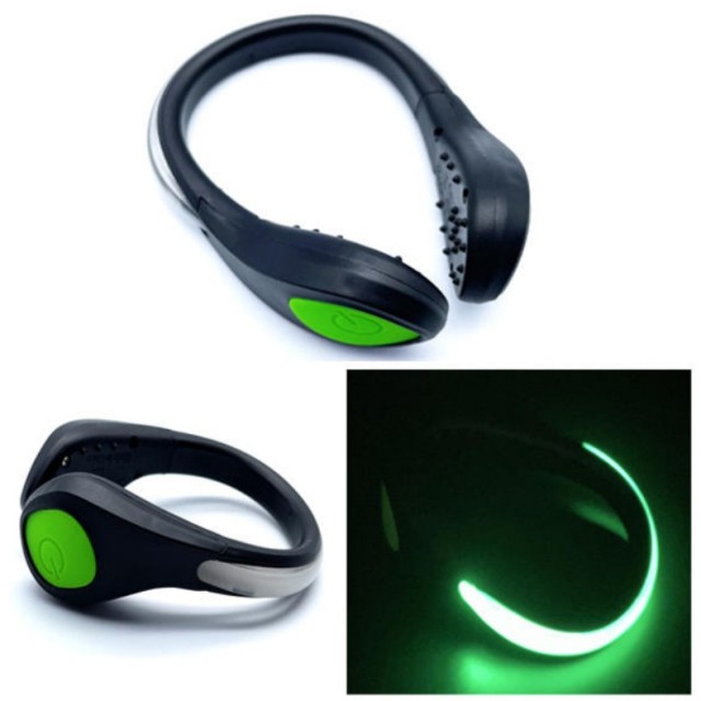 LED Safety Shoe Clip Light Resistant Heel Light Night Running